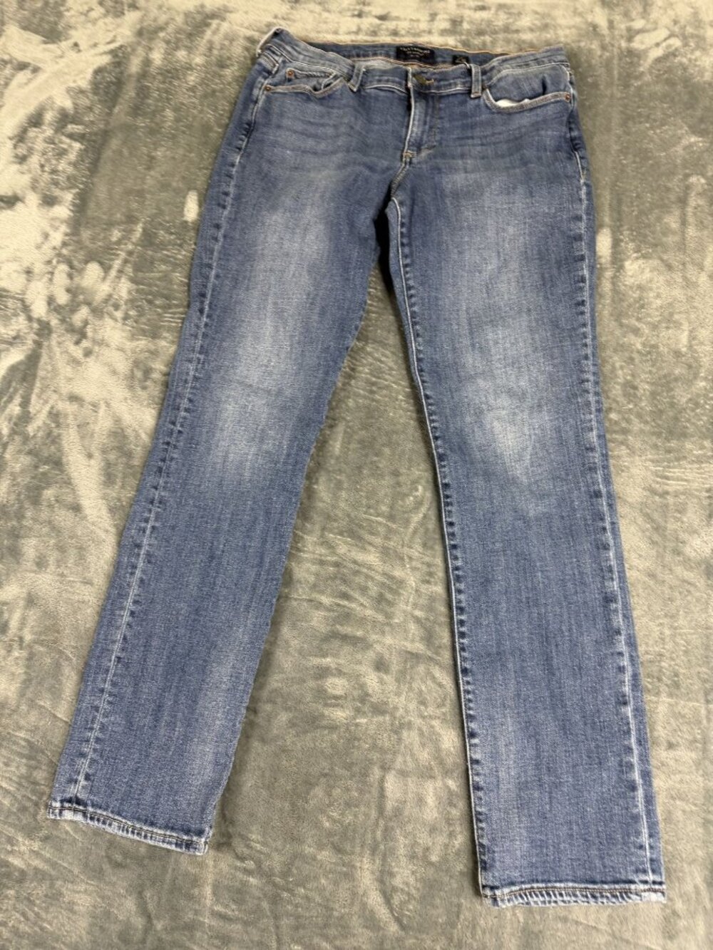 Lucky Brand Womens Regular Fit Blue Denim Jeans 10/30